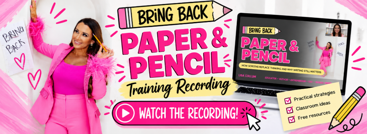 Bring Back Paper & Pencil Training (FREE Recording + Resources)